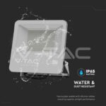 V-TAC VT-8847 100W LED Прожектор SAMSUNG ЧИП SMD Черно Тяло 6400К