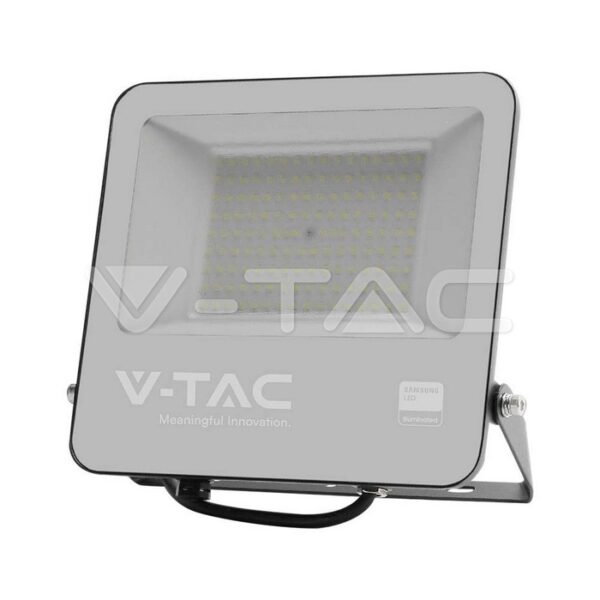V-TAC VT-8847 100W LED Прожектор SAMSUNG ЧИП SMD Черно Тяло 6400К