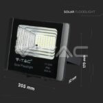 V-TAC VT-94006 12W LED Прожектор с Фотоволтаичен Панел 6000K