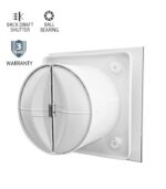 Vito 8005260 ВЕНТИЛАТОР ЗА БАНЯ VENTI-GL120/Φ120MM/СТЪКЛЕН ПАНЕЛ/ЛАГЕР И КЛАПА/БЯЛ 15W