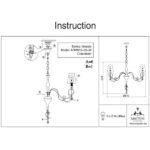 Maytoni ARM010-06-W Полилей Intreccio 220V 6xE14 IP20