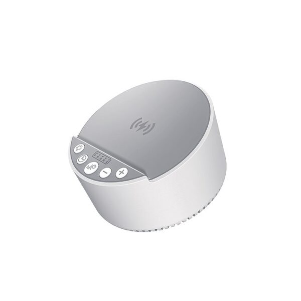 Vito 5901000 BT КОЛОНКА BEAT 5IN1 ГОВОРИТЕЛ ЗВУЦИ ЗА СЪН БЪРЗО БЕЗЖИЧНО ЗАРЕЖДАНЕ RGB ОСВЕТЛЕНИЕ ПОСТАВКА ЗА ТЕЛЕФОН БЯЛА