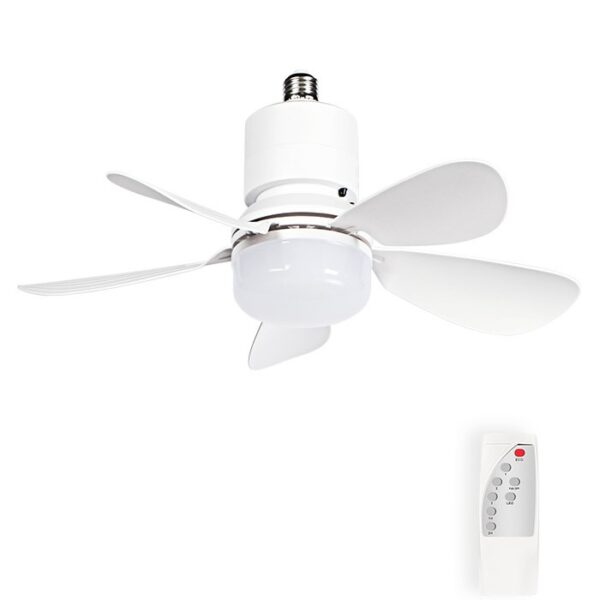 Vito 2027730 ТАВАНЕН ВЕНТИЛАТОР С LED ЛАМПА FANLUX-B5 6W 6500K 510Lm 42CM БЯЛ АКУМУЛАТОРНА БАТЕРИЯ ДИСТАНЦИОННО УПР