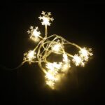 Vito 5620691 CHRISTMAS LIGHTING NATALE-14 SNOWFLAKE 10LED 2700K 1M 2xAA IP20 TRANSPARENT WITH TIMING FUNCTION