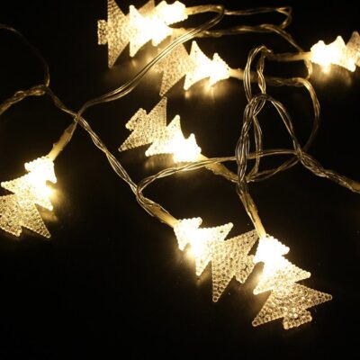 Vito 5620701 CHRISTMAS LIGHTING NATALE-15 TREE 10LED 2700K 1M 2xAA IP20 TRANSPARENT WITH TIMING FUNCTION