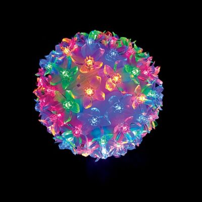 Vito 5620730 CHRISTMAS LIGHTING NATALE-18 CHERRY BALL 100LED MC 14CM 4.5V IP44 TRANSPARENT