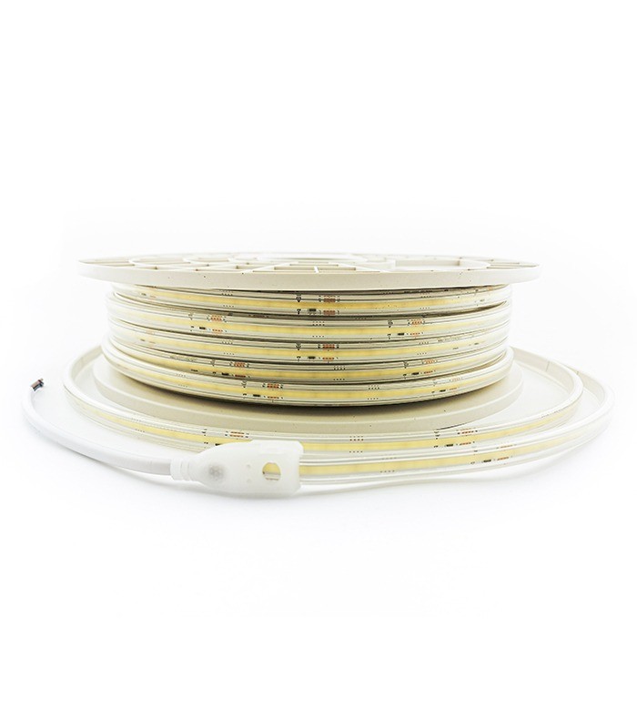Vito 5541120 COB LED ЛЕНТА LEDStrip+ 220V 240xCOB 12W/m 3000K 1200Lm/m 3M 10mm IP65 50m ролка Дължина на рязане 10см