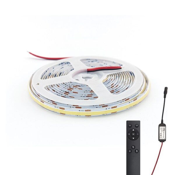 Vito 5541031 COB LED ЛЕНТА LEDStrip+ 24V 480xCOB 12W/m 3CCT 3M Tape 8mm IP20 5m/ролка Дължина на рязане 5см +CONTROLLER
