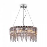 Maytoni MOD097PL-08CH Кристален Полилей Hail 8xE14 220V IP20