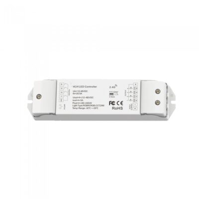 Vito 6210220 ДИМИРУЕМ КОНТРОЛЕР MAESTRO-7 RF + PUSH DIM 4xCH 12V-48VDC IP20 RGBW