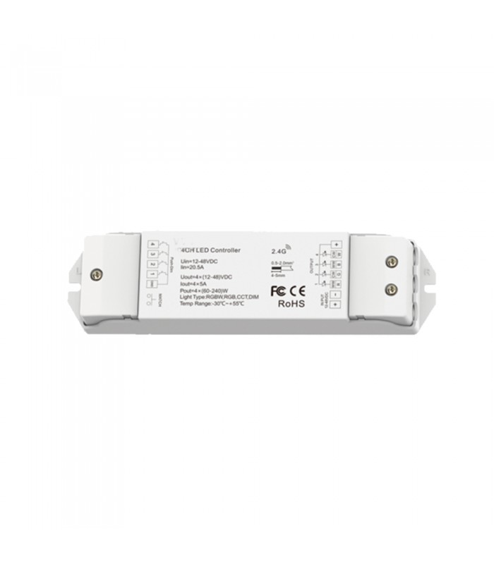 dimmable-controller-maestro-7-rf-push-dim-4xch-12v-48vdc-ip20-rgbw-6210220-vito.jpg Vito 6210220 ДИМИРУЕМ КОНТРОЛЕР MAESTRO-7 RF + PUSH DIM 4xCH 12V-48VDC IP20 RGBW