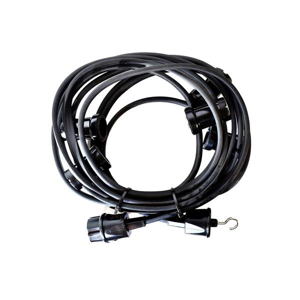 eko1625a.jpg Milagro EKO1625 ПРОФЕСИОНАЛЕН ГИРЛЯН IP44 ЧЕРЕН 22М + КРАЙНА КУКА