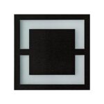 Milagro EKS6907 QUADRO BLACK Неутрален цвят 4000K