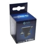 Milagro EKZA251 ЧЕРНА LED КРУШКА 6W GU10. ЦВЯТ: ТОПЪЛ