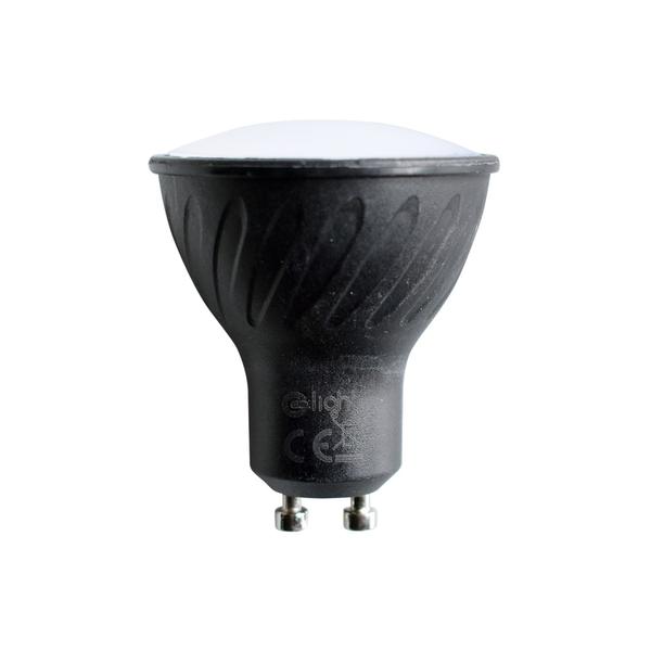 ekza268a.jpg Milagro EKZA268 ЧЕРНА LED КРУШКА 6W GU10. ЦВЯТ: НЕУТРАЛЕН