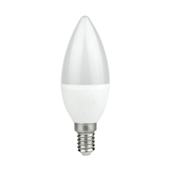 ekza8006a.jpg Milagro EKZA8006 LED крушка 7W E14 C37. Цвят на свещта: 6500K