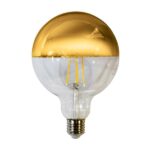Milagro EKZF7812 LED крушка с нажежаема жичка 7W G125 E27 ЗЛАТЕН Цвят: Топъл