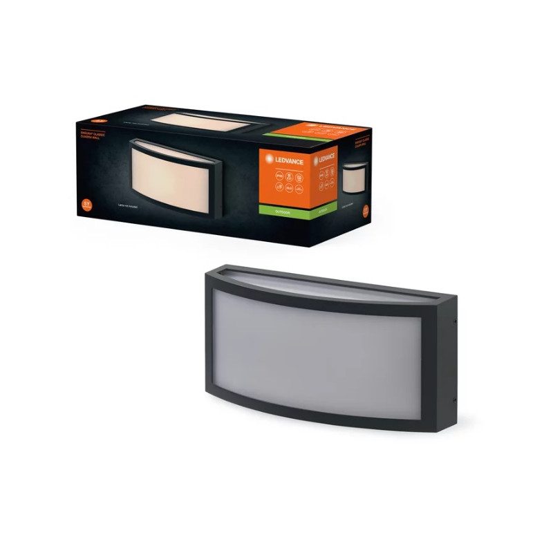 endura-classic-ip65-e27-cuadra-wall-dark-gray.jpg Ledvance 4099854182983 LED ЛАМПА ENDURA CLASSIC IP65 E27 CUADRA WALL DARK GRAY
