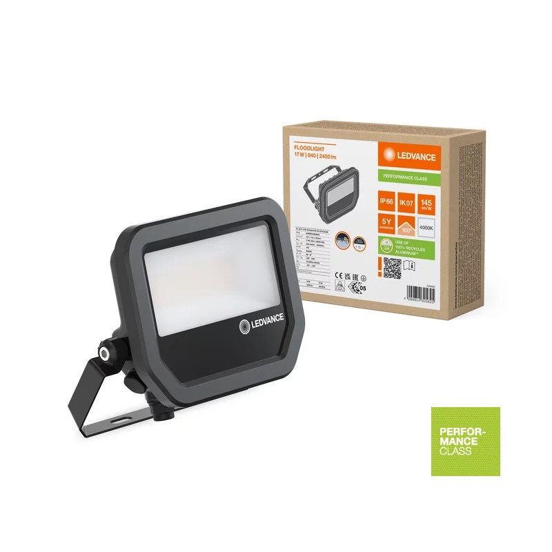floodlight-20-17w-2k4lm-840-ps-sy100-bk.jpg Ledvance 4099854305825 LED ПРОЖЕКТОР FLOODLIGHT 20 17W 2K4LM 840 PS SY100 BK