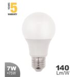 Vito 1519540 LED КРУШКА SUPREME A60 E27 7W 980Lm 2700K (ТОПЛА СВЕТЛИНА)
