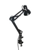 Vito 5301660 HOME&OFFICE DESK LAMP PIXXAR E27 BLACK METAL BASE+CLAMP WITHOUT BULB