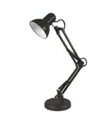 Vito 5301660 HOME&OFFICE DESK LAMP PIXXAR E27 BLACK METAL BASE+CLAMP WITHOUT BULB