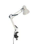 Vito 5301670 HOME&OFFICE DESK LAMP PIXXAR E27 WHITE METAL BASE+CLAMP WITHOUT BULB