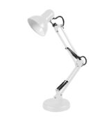 Vito 5301670 HOME&OFFICE DESK LAMP PIXXAR E27 WHITE METAL BASE+CLAMP WITHOUT BULB