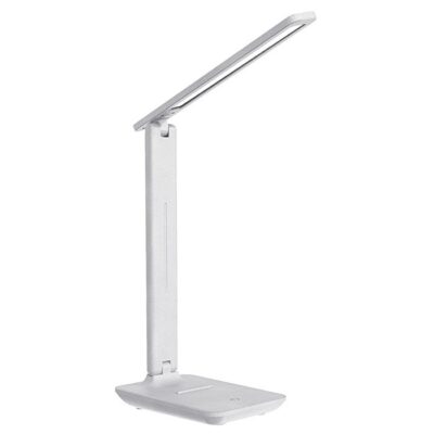 Vito 5301730 HOME&OFFICE LED DESK LAMP WILLY 5W 3CCT (3500K/5000K/6500K) 300Lm WHITE STEPLESS-DIM 5V-USB