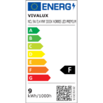 Vivalux VIV004300 LED лампа NORRIS LED PREMIUM 9W 868lm E14 3000K