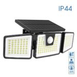 Vivalux VIV005144 Соларно фасадно LED тяло със сензор BAT SOLAR LED PIR 7W 6400K IP44