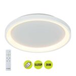 Vivalux VIV005253 Мултифункционална LED плафониера с дистанционно ALEXA-C LED 80W CCT 3000-6000K