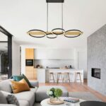 Vivalux VIV005160 LED полилей MATTEO-P LED 38W черно+дърво CCT 3000-4000-6400K