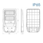 Vivalux VIV004895 Соларно LED осветително тяло REX SOLAR LED 50W 6400K IP65