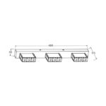 Vivalux VIV004324 LED тяло за баня JOYA LED 9W 4000K