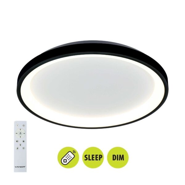 Vivalux VIV005252 Мултифункционална LED плафониера с дистанционно ALEXA-C LED 60W CCT 3000-6000K