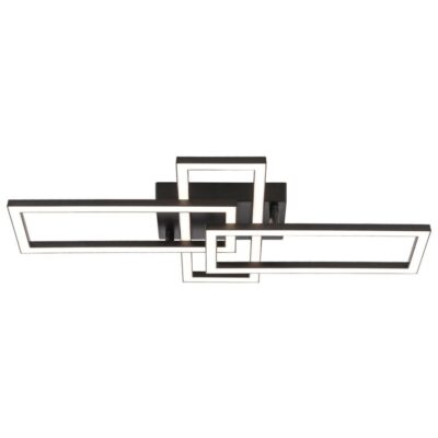 Vivalux VIV005035 LED плафон SONOMA LED RC3∙ 24W черен 4000K