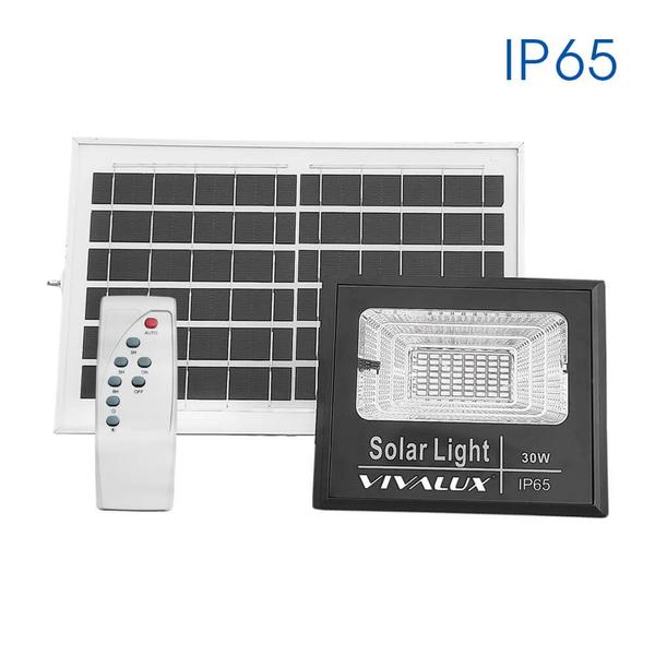 image-product-3aedecb1-004473-00.jpg Vivalux VIV004473 LED прожектор със соларен панел ISOLA LED 30W 350lm 6400K IP65