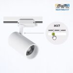 Vivalux VIV005203 LED прожектор за релсов монтаж TRANCE LED 20W 1400lm бял CCT-switch 3000K-4000K-6400K