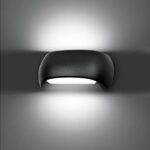Vivalux VIV004085 Влагозащитено осветително тяло CAPRI/H LED 12W черен 4000K IP54