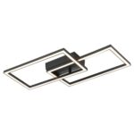 Vivalux VIV005034 LED плафон SONOMA LED RC2 20W черен 4000K