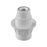 Vivalux VIV001605 Фасунга бакелитова D/3200/VB цяла резба бяло с ринг