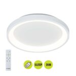 Vivalux VIV005251 Мултифункционална LED плафониера с дистанционно ALEXA-C LED 60W CCT 3000-6000K