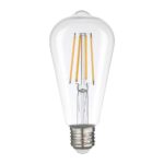 Vivalux VIV005237 LED филамент лампа FLICK LED STF64 8W 1055lm E27 3000K