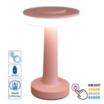Vivalux VIV005141 Настолна безжична LED лампа с акумулаторна батерия JULIE LED 2W димируема CCT 3000K-4000K-6400K