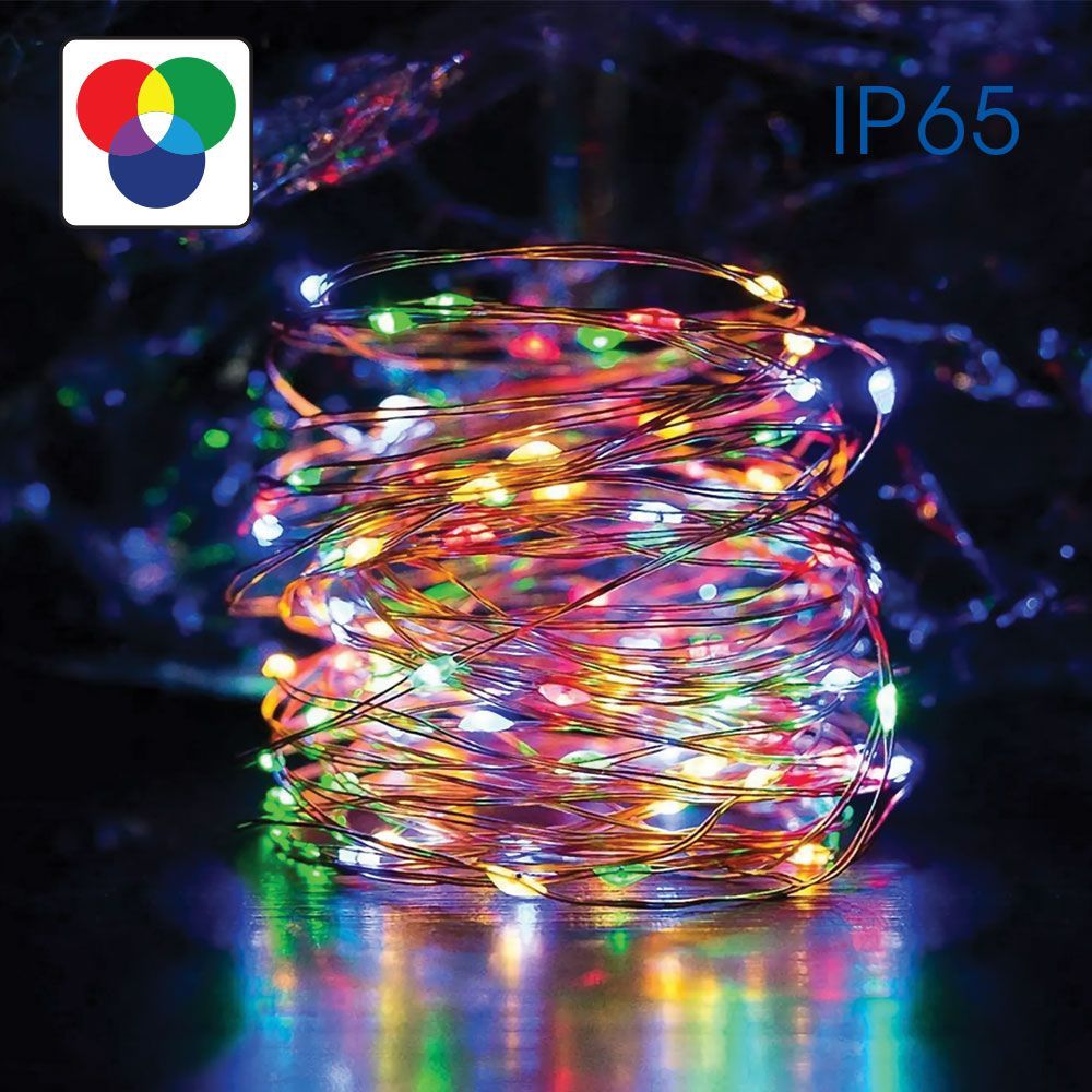 image-product-77f5c801-005069-00.jpg Vivalux VIV005069 RGB соларна LED верига с дистанционно MULTI SOLAR LED 10m SET IP65