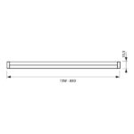 Vivalux VIV003499 LED осветително тяло SPICA LED T5 13W 4000K