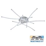 Vivalux VIV005162 LED плафон ANETA LED 40W хром CCT-switch 3000-4000-6400K