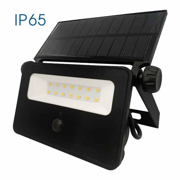image-product-f83ecf46-004725-00.jpg Vivalux VIV004725 Соларен LED прожектор със сензор UNO SOLAR LED 8W 800lm PIR 4000K IP65