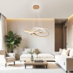 Vivalux VIV005174 LED полилей MAREA LED 60W злато CCT-switch 3000-4000-6000K